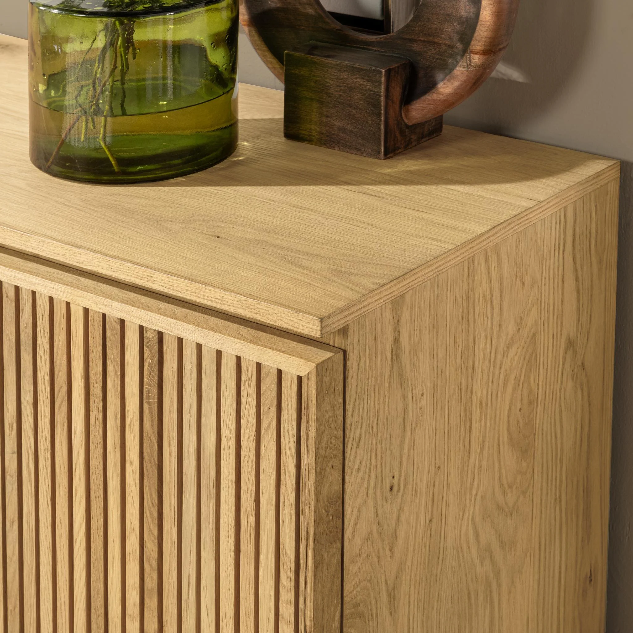 Roya 4 Door Cabinet - Natural - Image 10