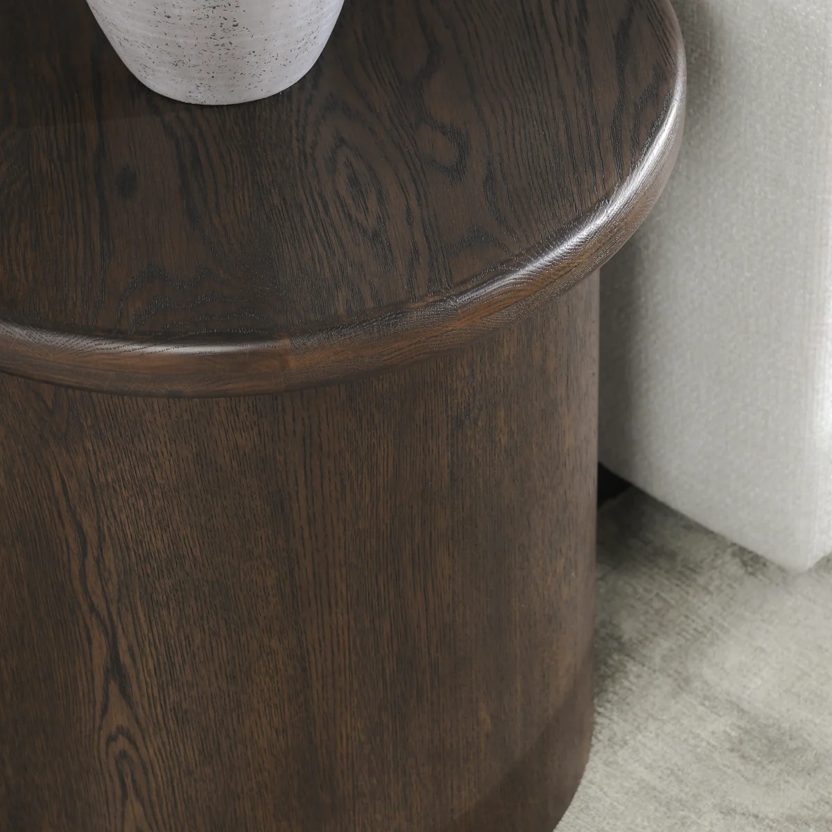 Runa End Table - Coffee Brown - Image 5