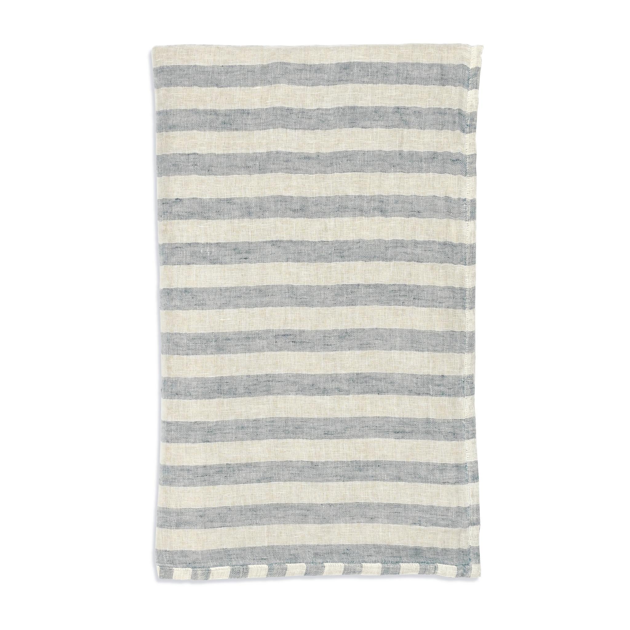 TC Cyprus 50x70 Throw - Ivory/Blue - Image 4