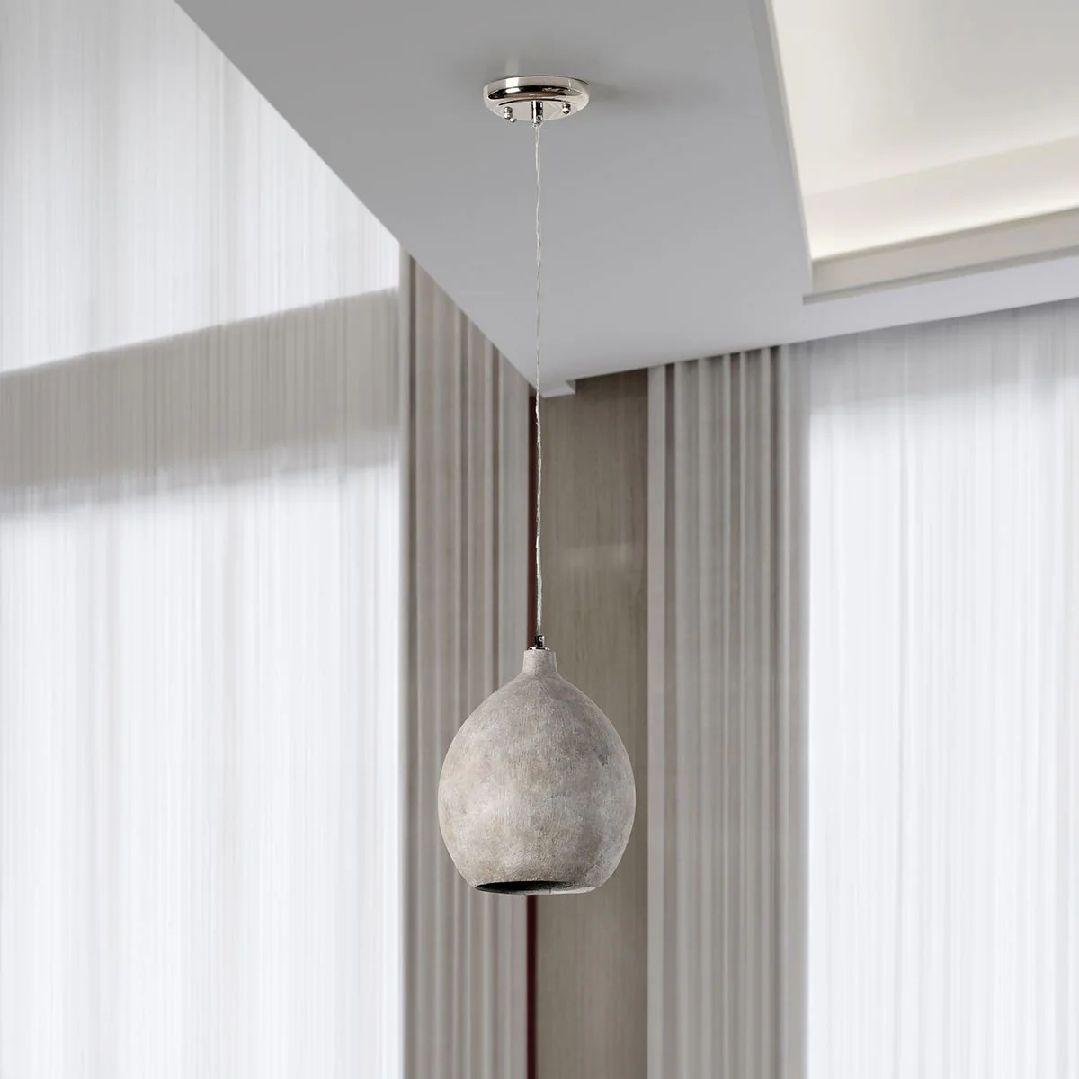 Teresa Concrete Round Pendant - Image 6