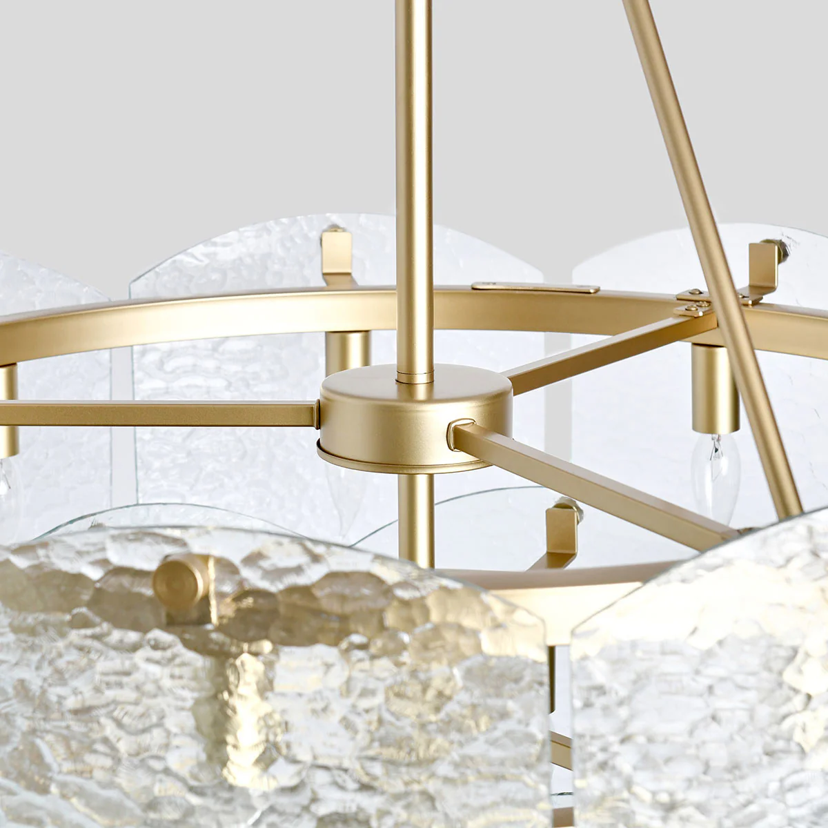 Theresa Glass Round Chandelier - Image 4