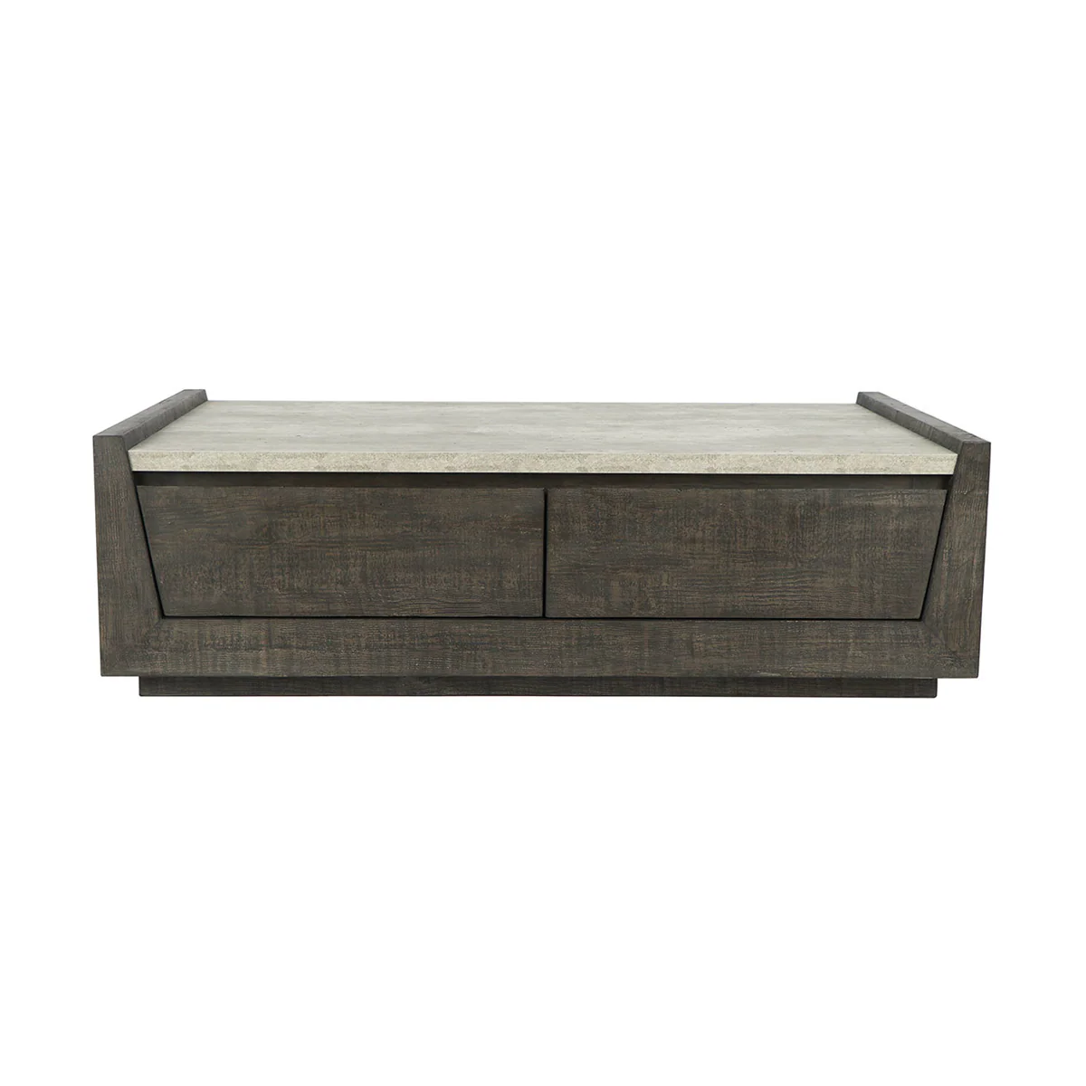 Tori Rectangle Coffee Table - Antique Gray - Image 3