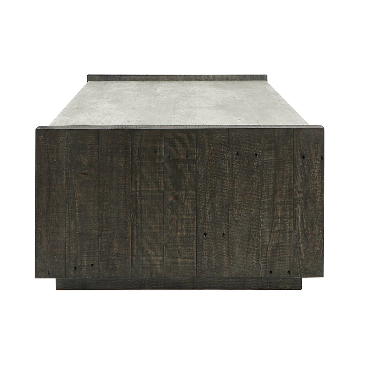 Tori Rectangle Coffee Table - Antique Gray - Image 5