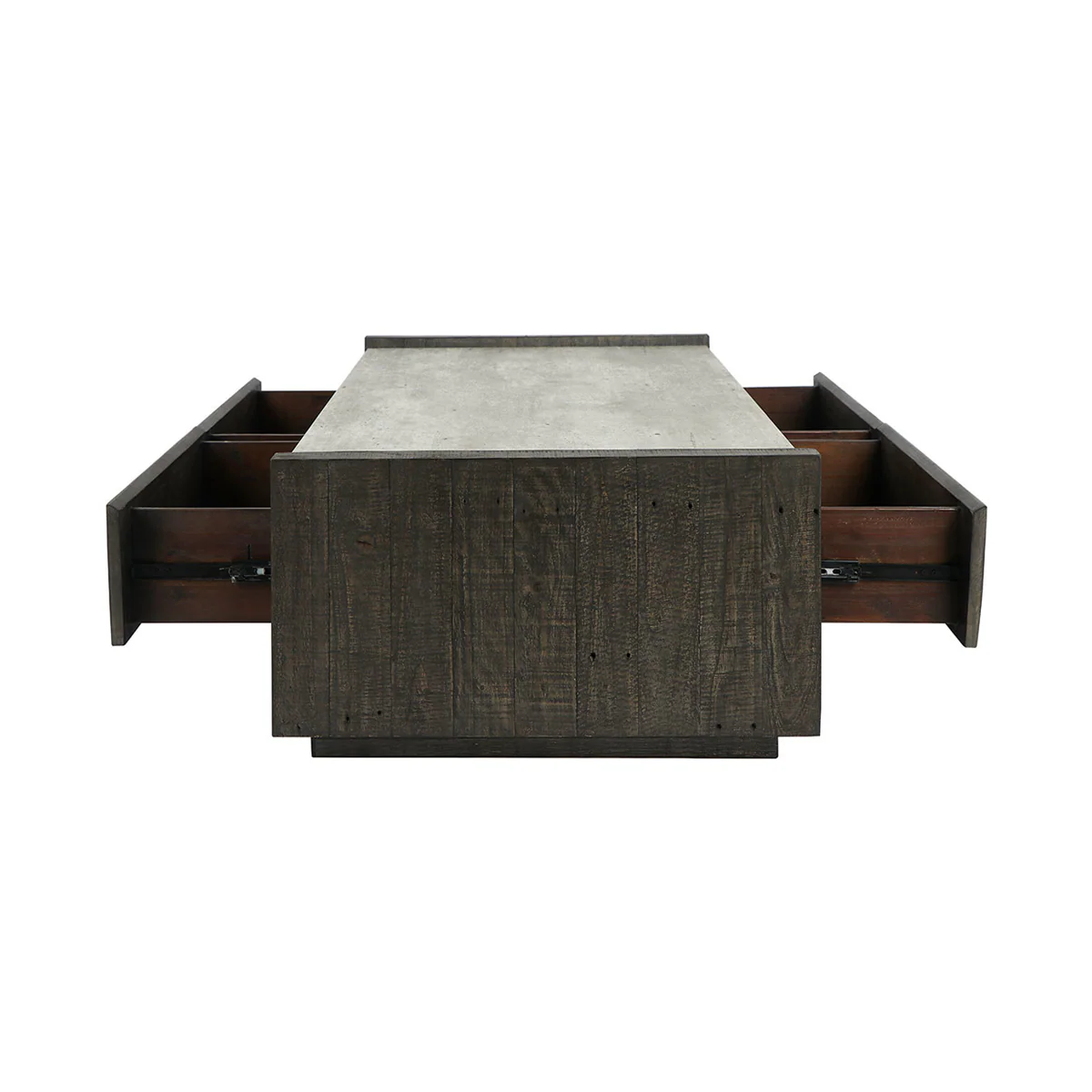 Tori Rectangle Coffee Table - Antique Gray - Image 7
