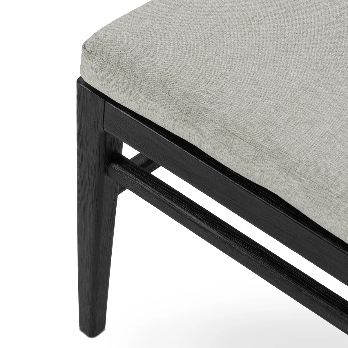 Westville Outdoor Dining Chair Set of 2 - Black - Image 11